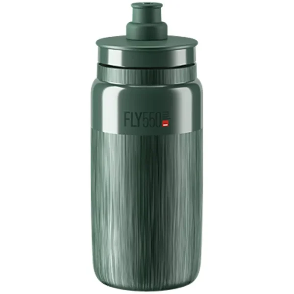 Elite Fly Tex Water Bottle 550ml Dark Green