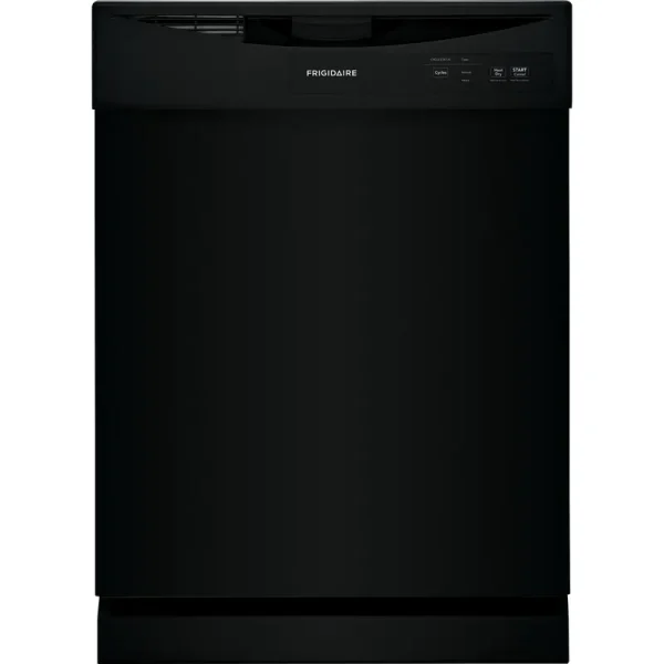 Frigidaire - 24" Built-In Dishwasher - Black