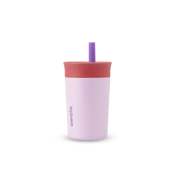 Owala Stainless Steel Kids' Tumbler, 12 oz - Lilac Rocket