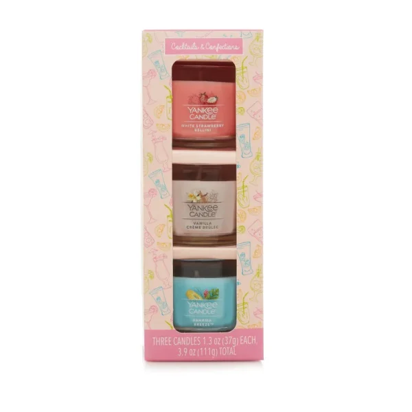Yankee Candle Cocktails & Confections Mini Candle Set