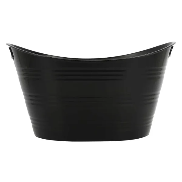 21" Black Plastic Ice Tub by Celebrate It | 21" x 16" x 11.8" | Michaels