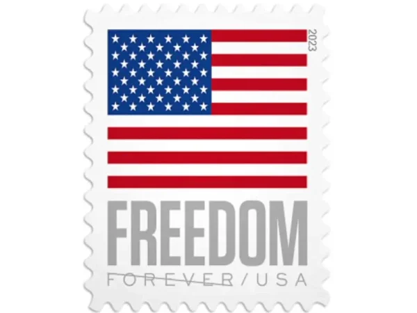 Forever Stamps 2023 U.S. Flag – Modern Patriotic Symbol. First-Class Postage