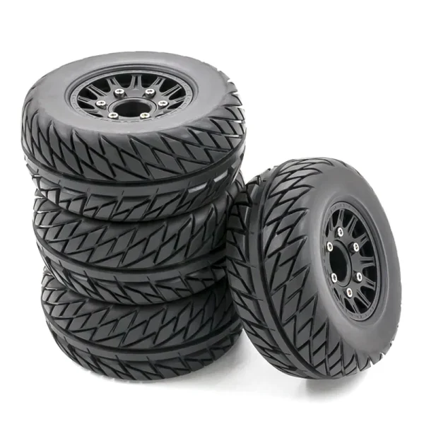 RC Car Tires 4pcs Replacements for 12MM 14MM 17MM ARRMA HSP Tamiya HPI Off-road Vehicle Short Truck