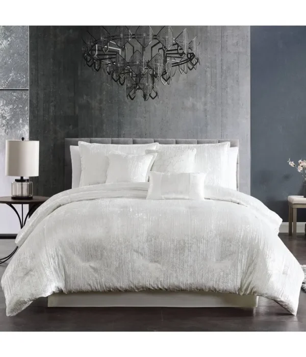 Riverbrook Home Turin 7 Piece Queen White Comforter 84482