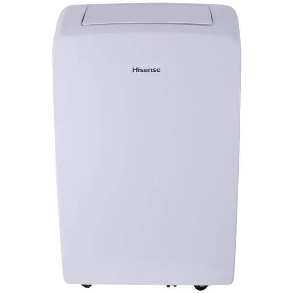Hisense 7000-BTU Doe (10000-BTU Ashrae) 115-Volt White Vented Portable Air Conditioner Wi-Fi Compatibility