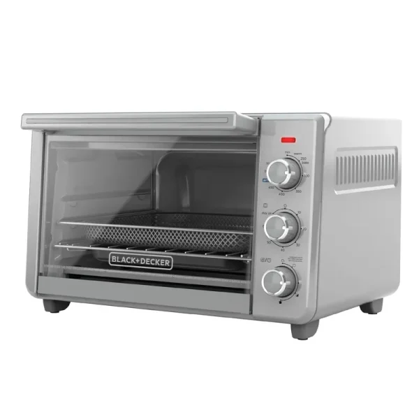 Black+decker Crisp &n Bake Air Fry Toaster Oven, TO3217SS