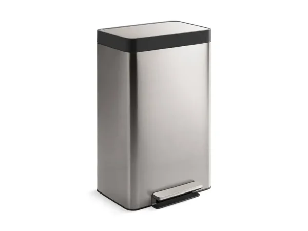 Kohler 20940-ST 13 gal. Stainless Steel Step Trash Can