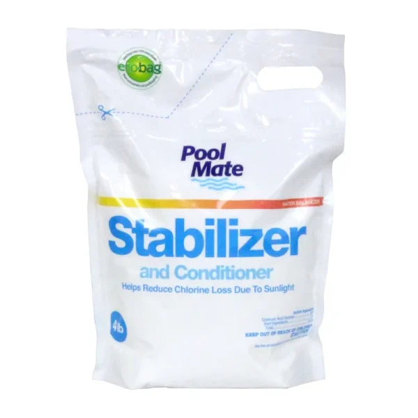 Pool Mate 1-2604B Stabilizer and Conditioner for Swimming Pools, 4-Pound