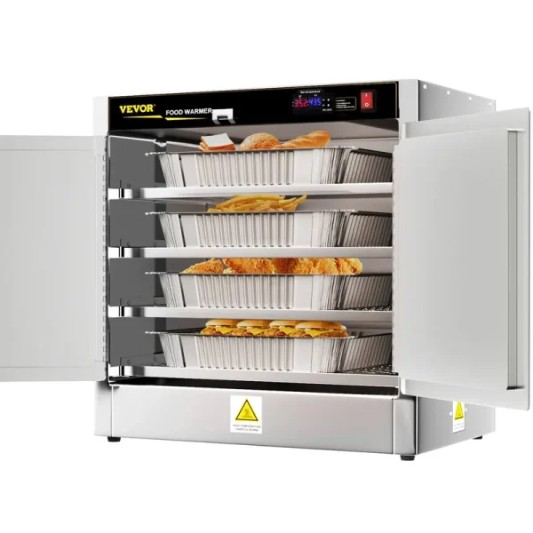 VEVOR 25 x 15 x 24 in. Hot Box Food Concession Warmer with Water Tray