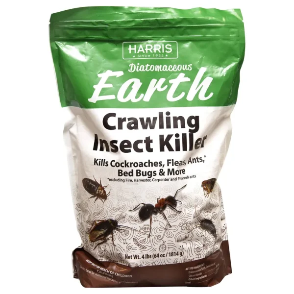 Harris 4 lb Diatomaceous Earth Crawling Insect Killer