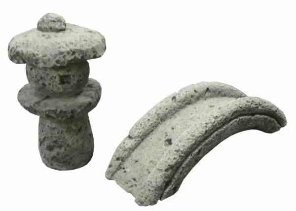 Campania International Tranquility Brown Stone 2-Piece Garden Set