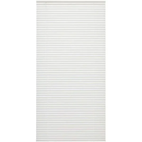Home Depot 1" Cordless Light Filtering White Vinyl Window Blinds 33" x 64" 8503