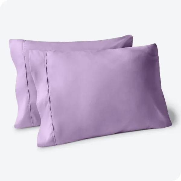 Ultra-Soft Microfiber Standard Lavender Pillowcase Set by Bare Home