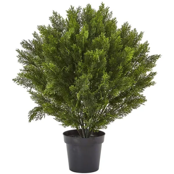 Nearly Natural 6881 3 ft. Cedar Bush (Indoor/Outdoor)