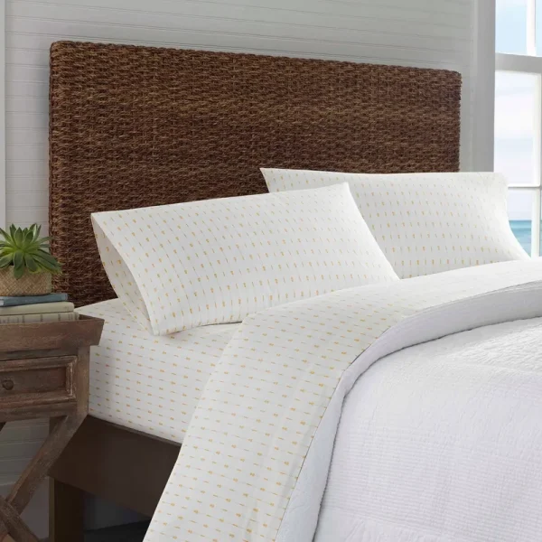 Tommy Bahama Pineapple Pinstripe Sheet Set - King