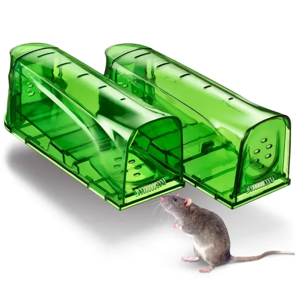 Trazon Humane Mouse Traps (Green)