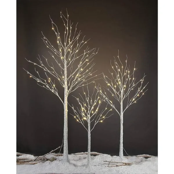 Lightshare BHS468FT Tree Warm White, Artificial Christmas Tree for Fe