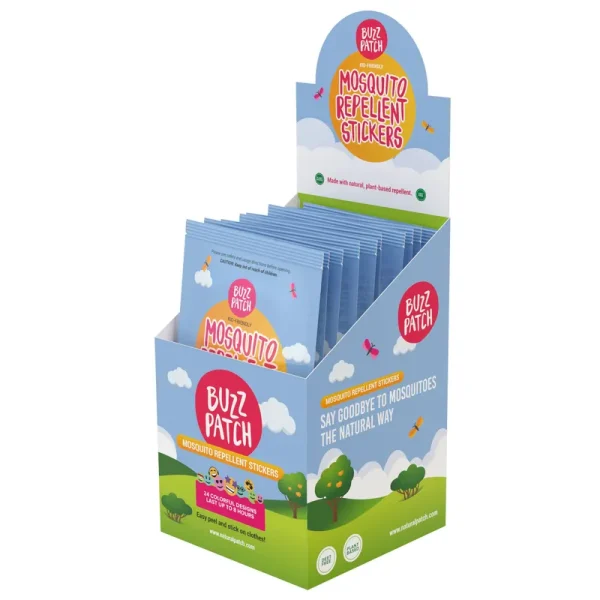 Buzz Patch Mosquito Repellent Stickers