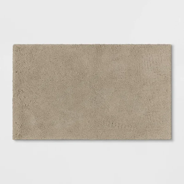 24"x40" Bath Rug Taupe - Threshold Signature