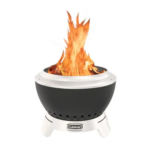 Cuisinart - 19.5" Cleanburn Smokeless Fire Pit - Black