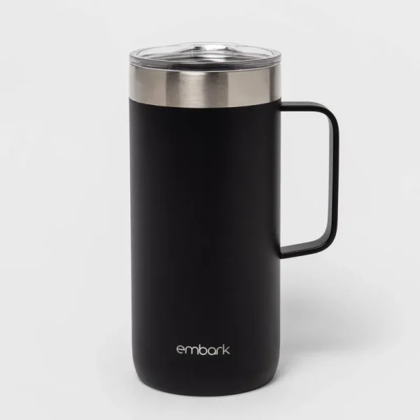 Embark 24oz Camp Mug Black