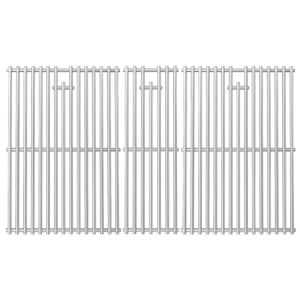 Uniflasy 17 Cast Iron Cooking Grates for Charbroil Commercial Infrared 463355220 463242516 463242515 3-Burner Grill Grates Repla