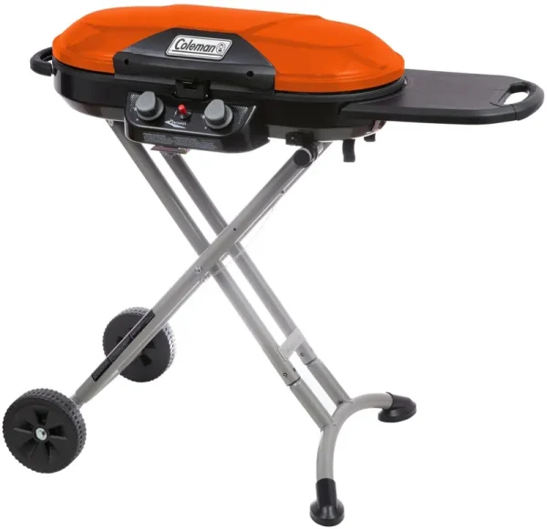 Coleman Roadtrip X-Cursion Portable Propane Grill in Orange