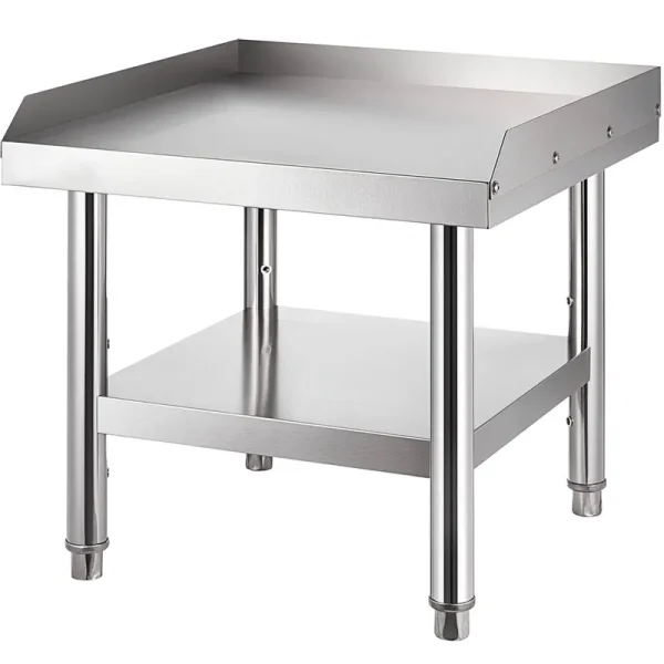 VEVOR Stainless Steel Equipment Grill Table Grill Stand Table with Adj