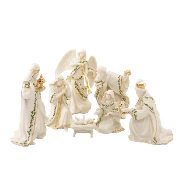 Lenox Holiday 7 Piece Mini Nativity Set