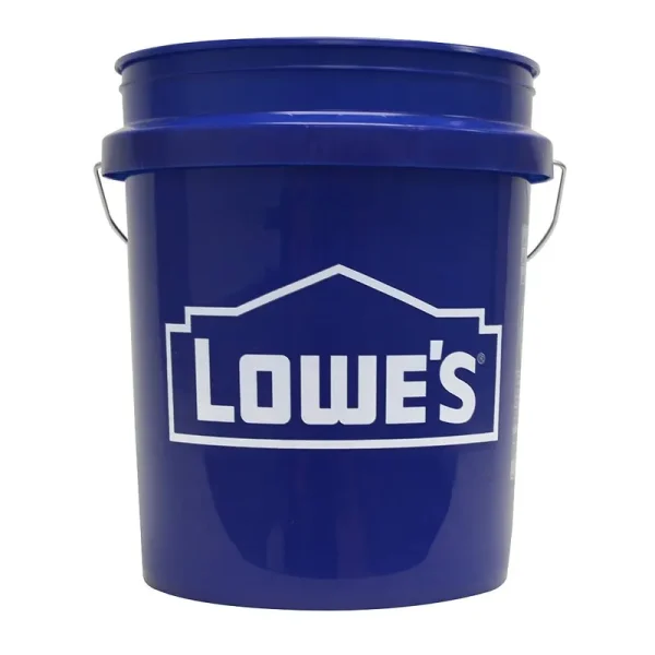 Lowe's 5-Gallon (S) Plastic General Bucket in Blue | PN0140