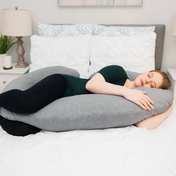 Leachco Sleeperkeeper Pregnancy Pillow, Size: 51.5 inch x 29.75 inch x 8.25 inch