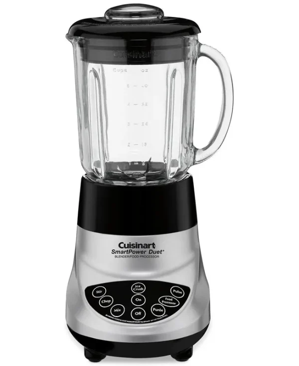 Cuisinart Smartpower Duet /Food Processor, 1.5 quart, Silver