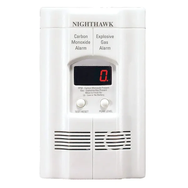 Kidde KN-COEG-3 Nighthawk Plug-In Carbon Monoxide and Explosive GAS Alarm with B