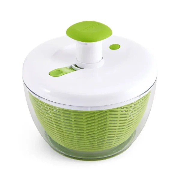 Farberware Professional Plastic 2.4 lb Salad Spinner Green with White Lid, Size: Promo