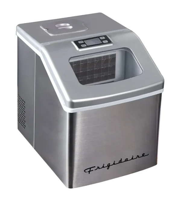 Stainless Steel Ice Maker: Frigidaire 40lb