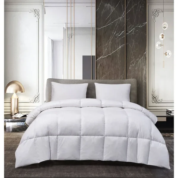 Kathy Ireland Goose Feather/Down Comforter Full/Queen White
