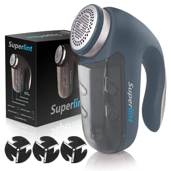 Super Lint Electric Sweater Shaver Best Fuzz Pill Bobble Remover for Fabric Fleece Clothes