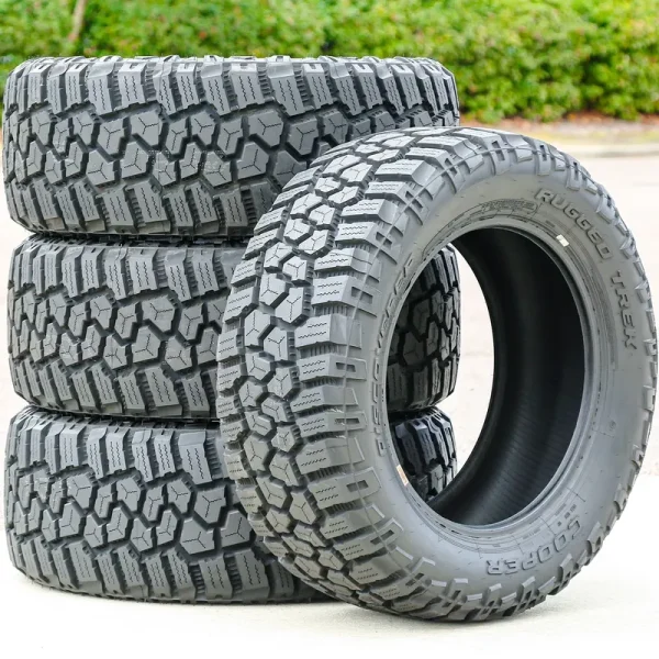Set of 4 (FOUR) Cooper Discoverer Rugged Trek 265/70R16 112T RT R/T Rugged Terrain Tires