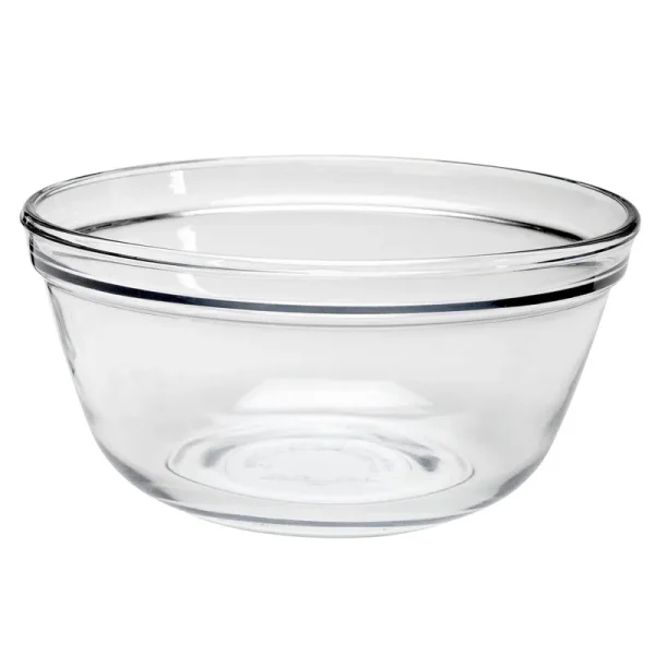 Mainstays Glass Mixing Bowl, 4 Quart, Clear