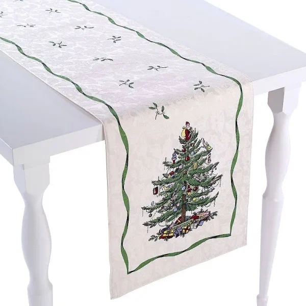Spode Christmas Tree Table Runner, 72"
