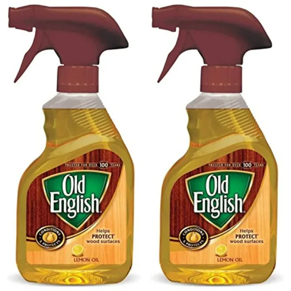 Old English Lemon Oil Furniture Polish 12 oz (Pack of 2)