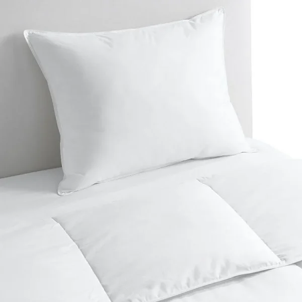 Lands' End Essential Pureloft Pillow, White, Standard