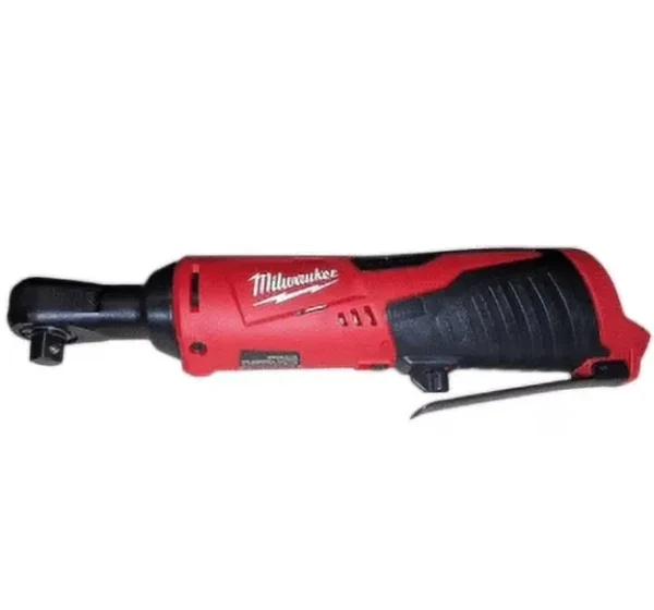 Milwaukee 2457 - 20 M12 Cordless 3/8" Ratchet - 35 Ft - Lbs Torque, 250 RPM, Low - Profile Head, Variable - Speed Trigger, Compact & Durable Design (Bare Tool)