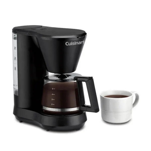 Cuisinart Compact 5 Cup Coffee Maker - Black - DCC-5500