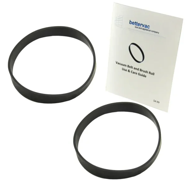 Bissell Powerforce & Powerforce Helix Vacuum Belt 2 Pack #2031093 Bundled with Use & Care Guide