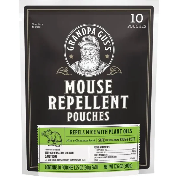 Grandpa Gus's 10-Pack Mouse Repellent