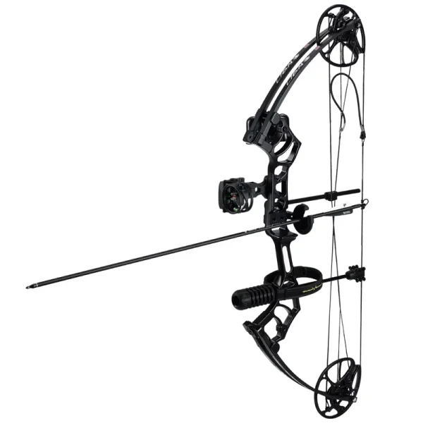 Archery Ready to Hunt Compound Bow Package for Adults and Teens, 25" - 31" Draw Length，0 - 70 lb Draw Weight, up to IBO 320 Fps，lightweight Design Bow, Fully Adjustable