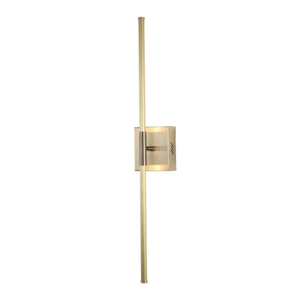 Jonathan Y Makena 28" Dimmable Integrated LED Metal Wall Sconce - Gold