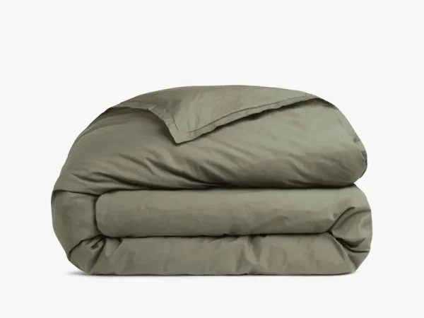 Parachute Percale Duvet Cover - Moss