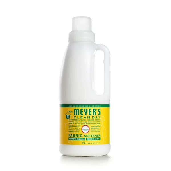 Meyer's Clean Day Fabric Softener, Honeysuckle Scent - 32 fl oz